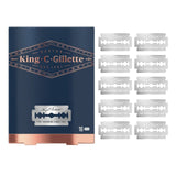 King C. Gillette Double Edge Safety Razor Blades   10 per pack GOODS M&S   