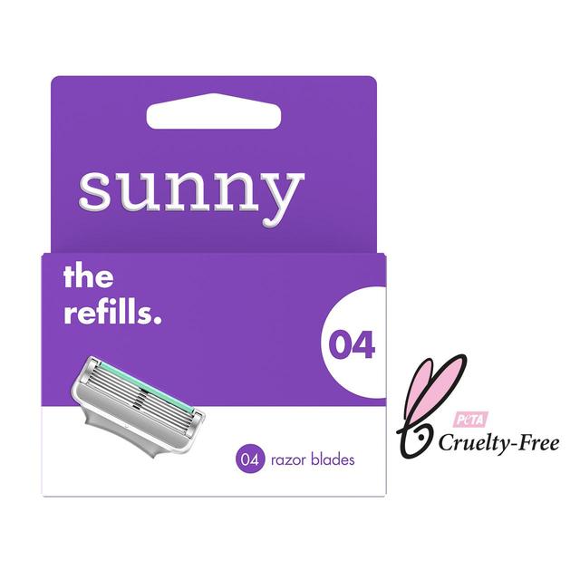 Sunny The Refills Razor Blades   4 per pack GOODS M&S   