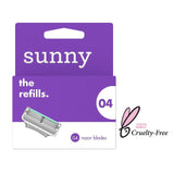 Sunny The Refills Razor Blades   4 per pack GOODS M&S   