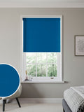 Next marine blue blackout roller blind, imported from the UK