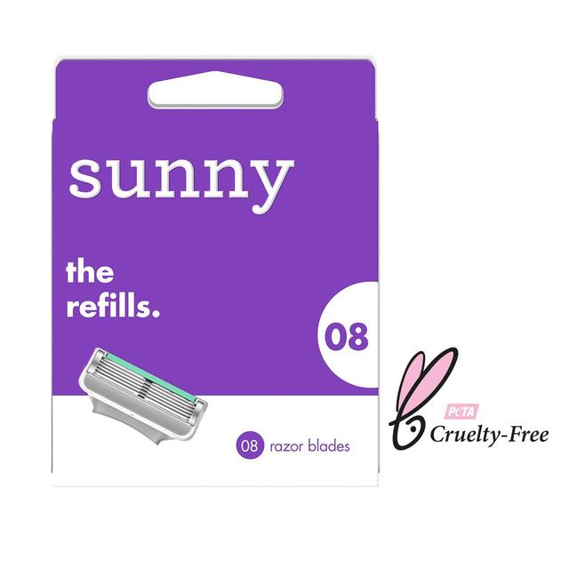 Sunny The Refills  Razor Blades   8 per pack GOODS M&S   