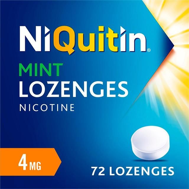 NiQuitin Mint 4mg Lozenges Nicotine 72 Lozenges   72 per pack