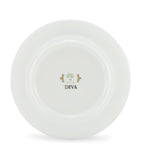 GINORI 1735 bread plate Colonna Diva Rosa 17cm, UK version