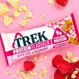 TREK White Choc & Raspberry Protein Flapjacks Multipack   3 x 50g GOODS M&S   