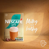 Nescafe Latte Instant Coffee 8 Sachets   6 x 144g