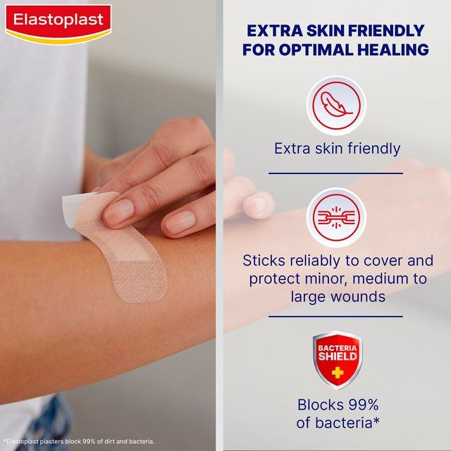 Elastoplast Sensitive Plasters Multi Tone Light   20 per pack GOODS M&S   