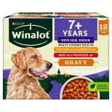 Winalot Meaty Chunks Senior Mixed in Gravy Wet Dog Food   12 x 100g GOODS M&S   