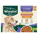 Winalot Meaty Chunks Senior Mixed in Gravy Wet Dog Food   12 x 100g GOODS M&S   