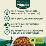 Winalot Meaty Chunks Puppy Mixed in Gravy Wet Dog Food    12 x 100g GOODS M&S   