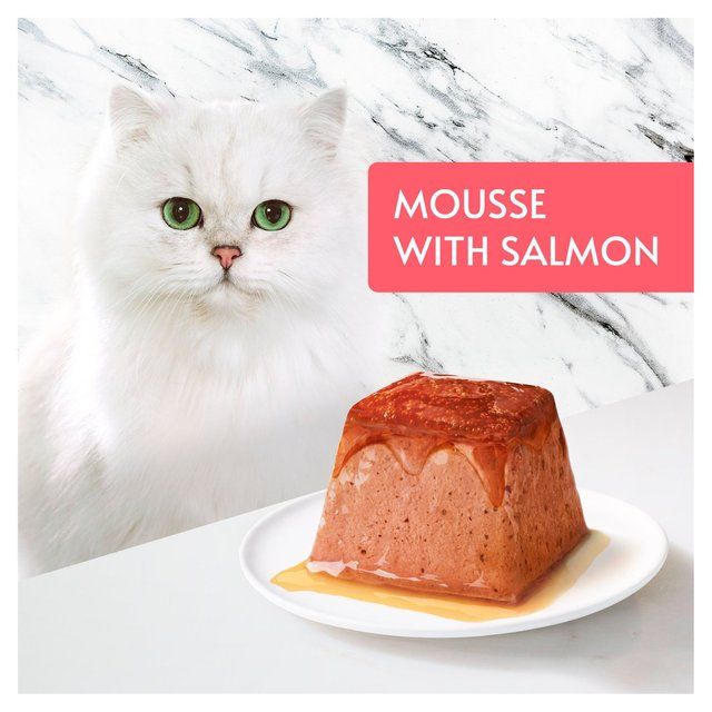 Gourmet Revelations Mousse Salmon Wet Cat Food   4 x 57g GOODS M&S   