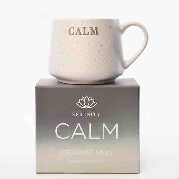 Serenity De-Bossed Mug "Calm" GOODS Superdrug   