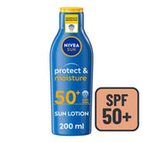 NIVEA SUN Protect & Moisture SPF 50+ Sun Lotion    200ml GOODS M&S   