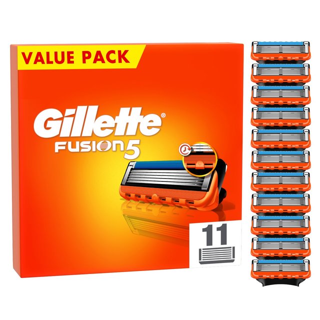 Gillette Fusion Razor Blades   11 per pack