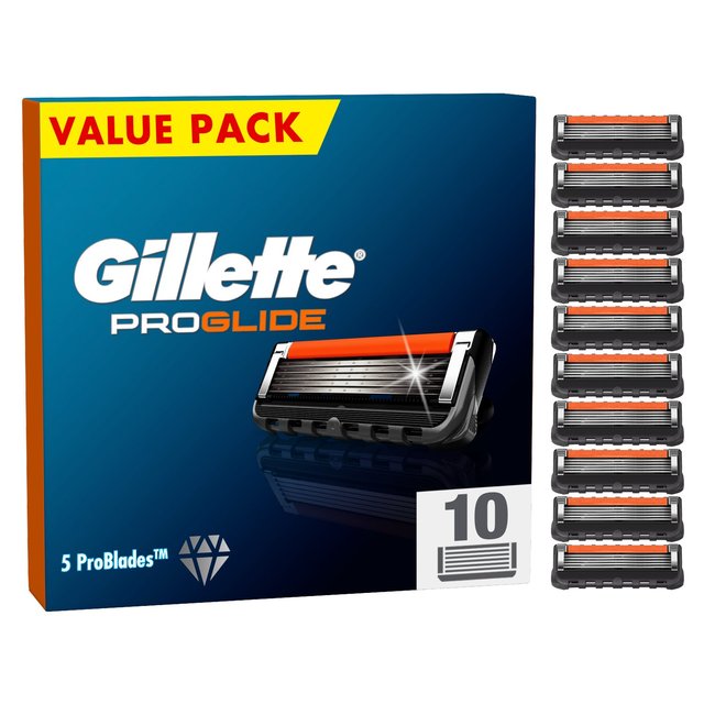 Gillette ProGlide Razor Blades   10 per pack GOODS M&S   