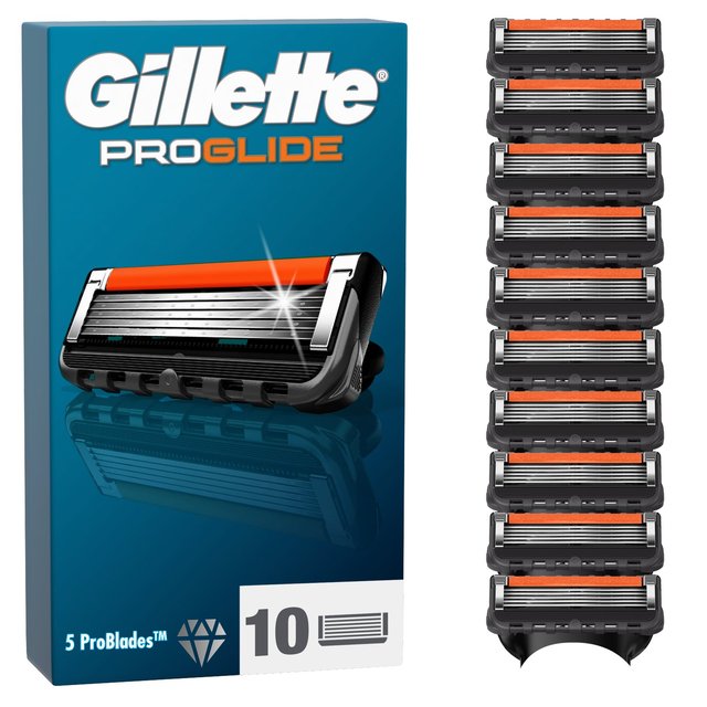 Gillette ProGlide Razor Blades   10 per pack GOODS M&S   