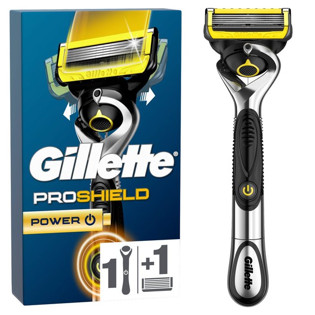 Gillette ProShield Power Razor GOODS M&S   