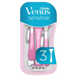 Gillette Venus Disposable Razors Sensitive   3 per pack GOODS M&S   