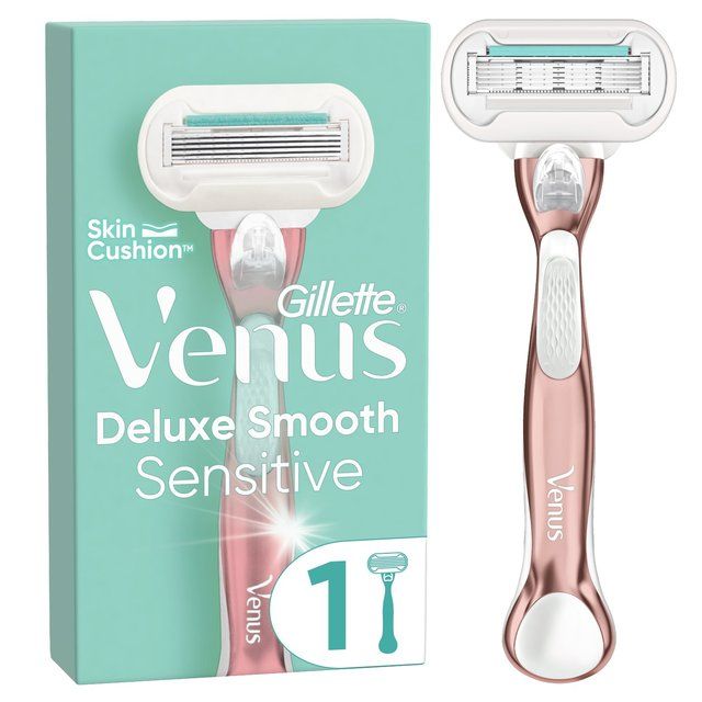 Gillette Venus Deluxe Smooth Sensitive Razor Rose Gold GOODS M&S   