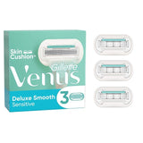 Gillette Venus Deluxe Smooth Sensitive Razor Blades   3 per pack GOODS M&S   