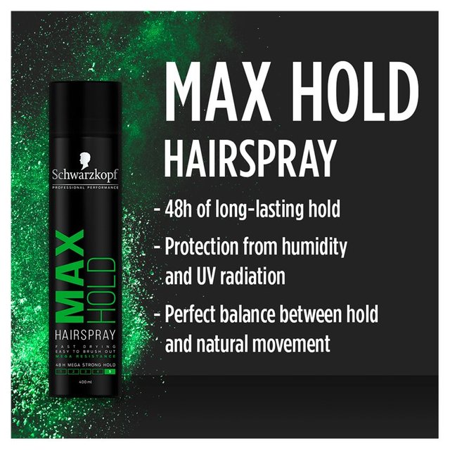 Schwarzkopf Styling Max Hold Hairspray GOODS M&S   