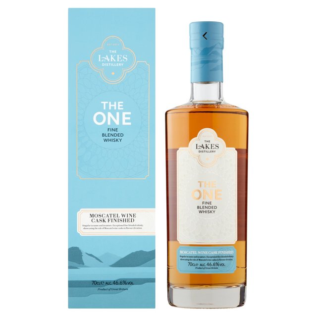 The Lakes Distillery ONE Moscatel Wine Cask Expression Whisky   70cl