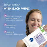 NIVEA Biodegradable Sensitive Cleansing Face Wipes   25 per pack GOODS M&S   