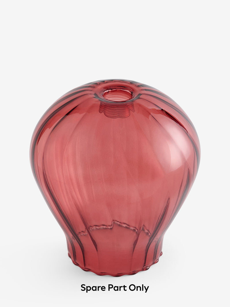 Hampton pink cluster glass shade spare part (British brand)