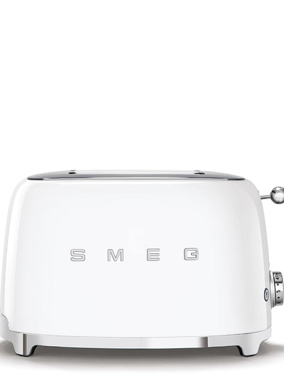 Smeg Hvit 2-skivers brødrister