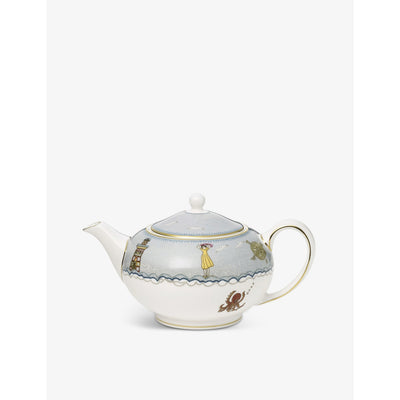selfridges Wedgwood Sailor's Farewell Fine Bone China Teapot 400ml- Buy online at McGrocer
