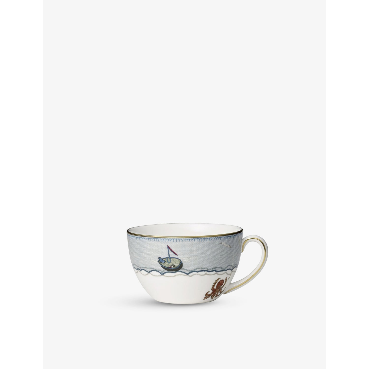 Wedgwood Sailor's Farewell fine bone china breakfast cup and saucer, UK version