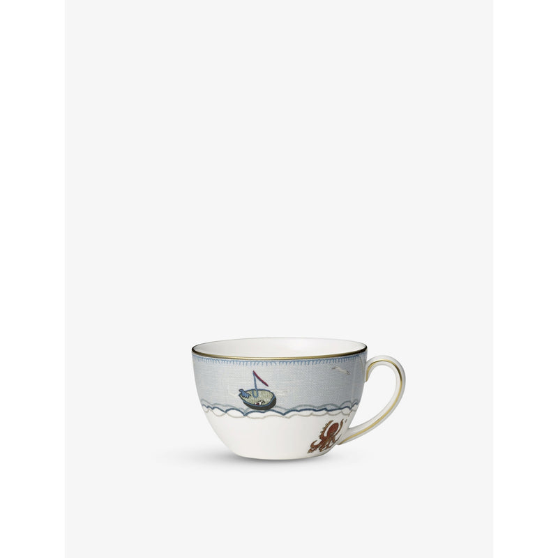 Wedgwood Sailor's Farewell fine bone china breakfast cup and saucer, UK version
