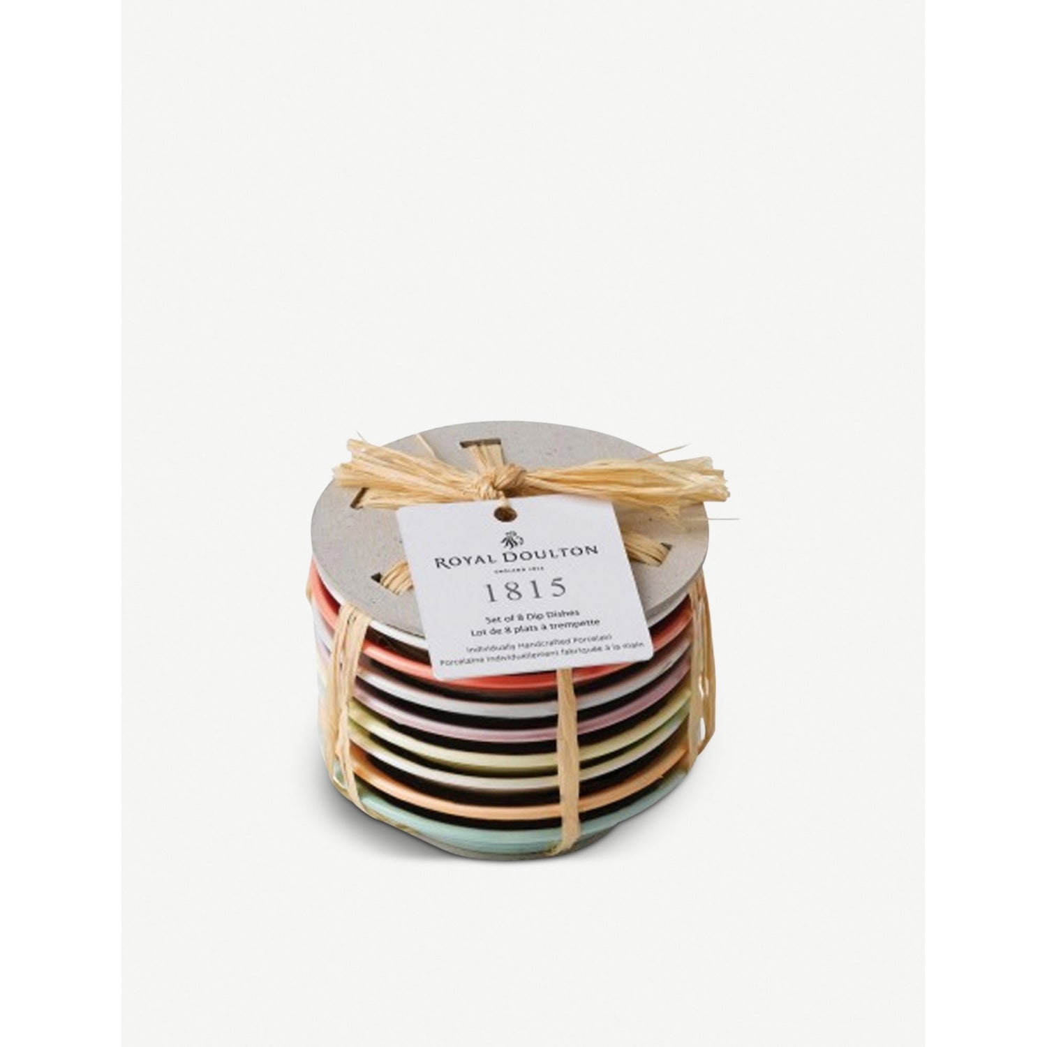 Royal Doulton tapas dip trays set of 8 9cm, UK version