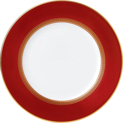 Wedgewood plate Renaissance Red 20cm, imported from the UK