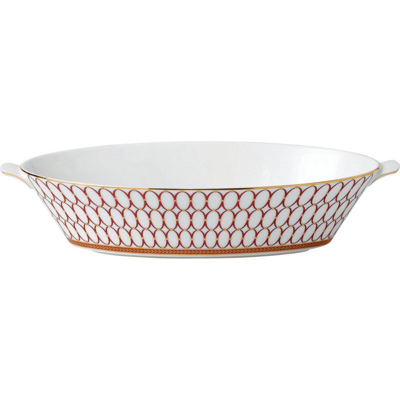 Wedgwood Renaissance Red serving bowl 33cm, UK version