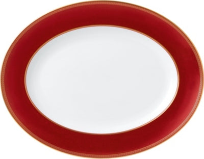 Wedgwood Renaissance bone china oval platter 35cm, imported from the UK