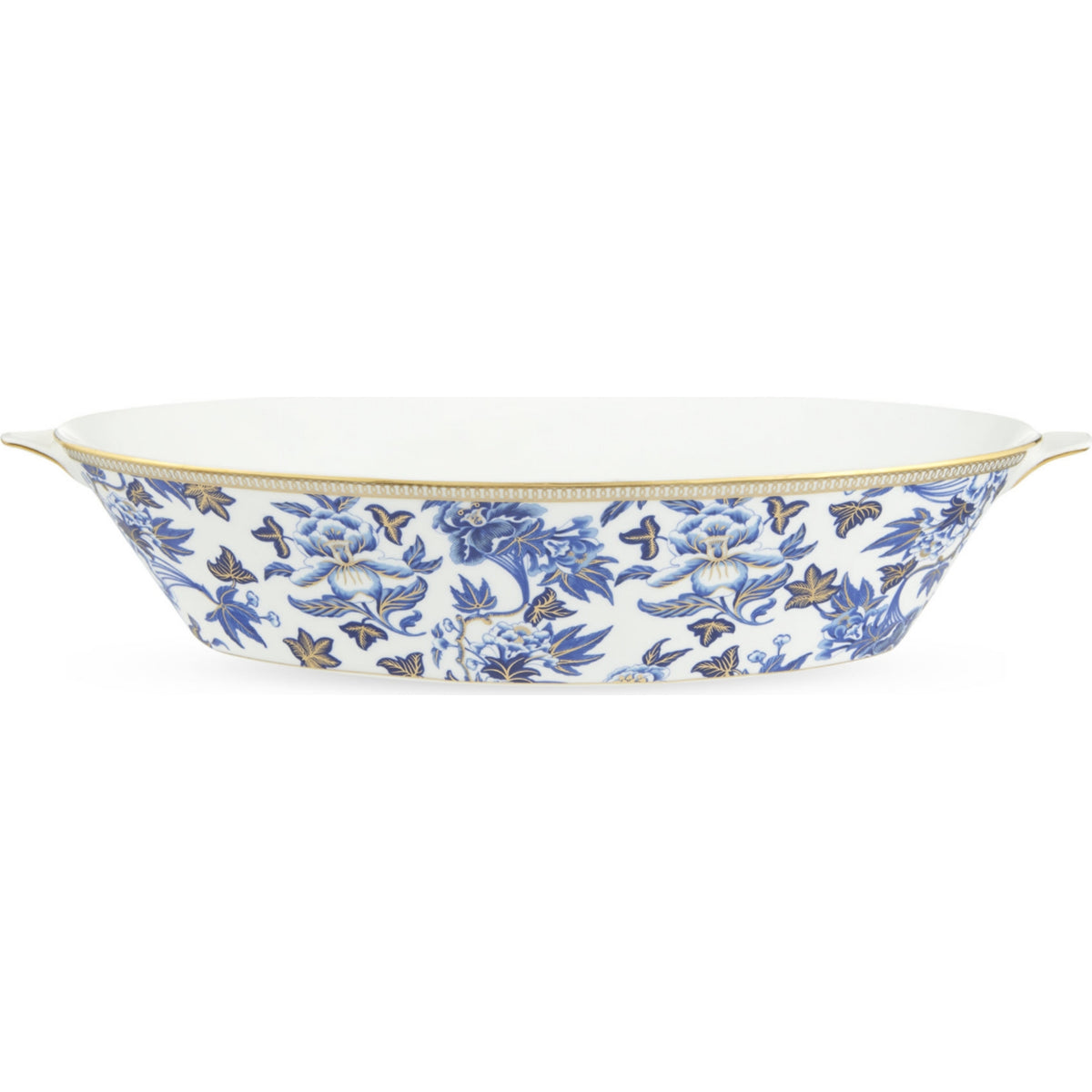 Wedgwood Hibiscus oval serving bowl 1.3l, UK version