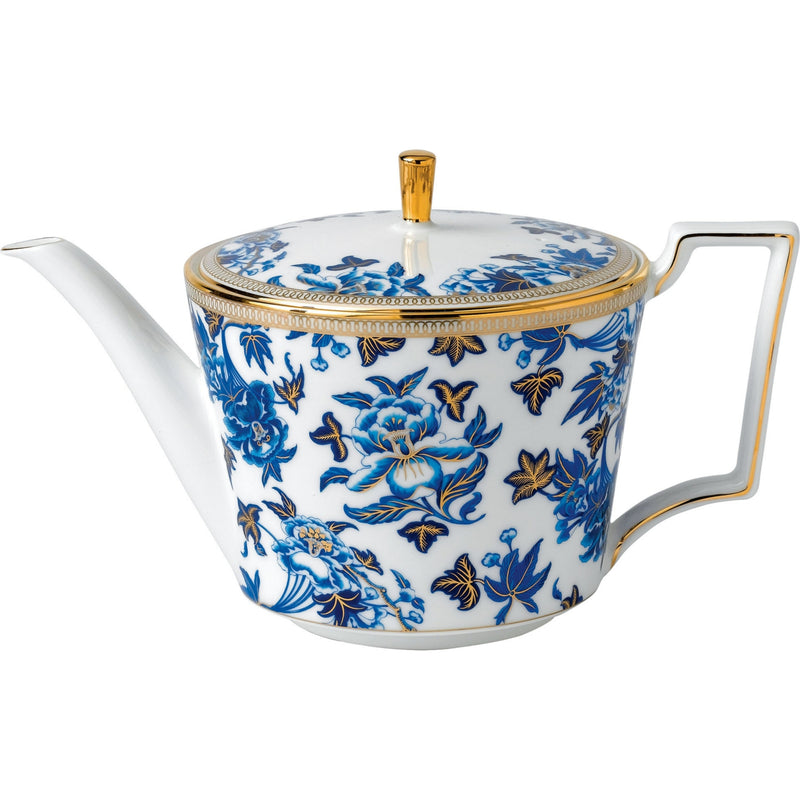 Wedgwood fine bone china teapot Hibiscus 1L - British product