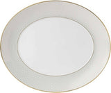 Wedgwood gold banded oval platter 33cm, UK version