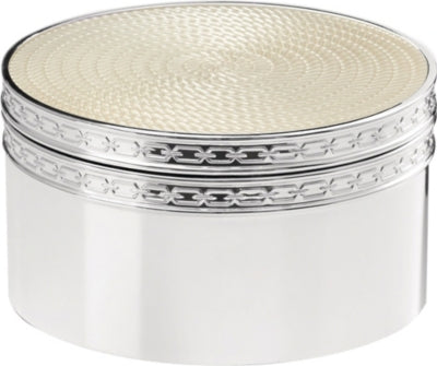 Vera Wang pearl box silver-plated with pearl 8cm, UK version