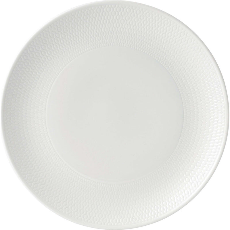 Wedgwood Gio fine bone china plate 28cm, imported from the UK