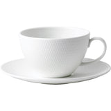 Wedgwood Gio bone china tea cup and saucer (British brand)
