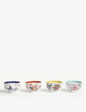 Wedgwood Wonderlust tea bowls set of four, imported from the UK