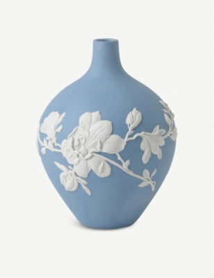Wedgwood jasperware bud vase magnolia 14cm - British product