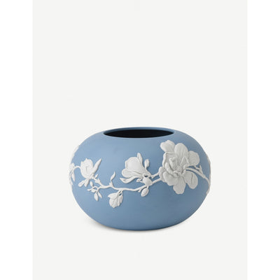 selfridges Wedgwood Magnolia Blossom Jasperware Bowl 11cm- Buy online at McGrocer
