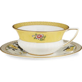 Wedgwood Wonderlust Primrose teacup and saucer, UK version