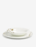 Vera Wang Wedgwood Jardin floral-print serving set - British product