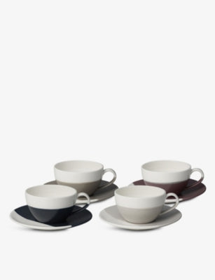 Royal Doulton porcelain cappuccino cup and saucer 260ml, imported from the UK