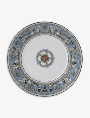 Wedgwood Florentine Turquoise bone china plate 20cm, UK version