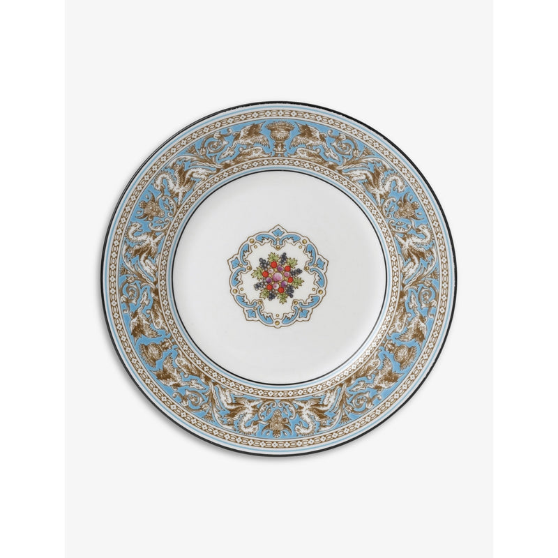 Wedgwood Florentine Turquoise bone-china plate 18cm (British brand)