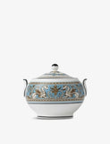 Wedgwood Florentine Turquoise sugar bowl 10cm - British product